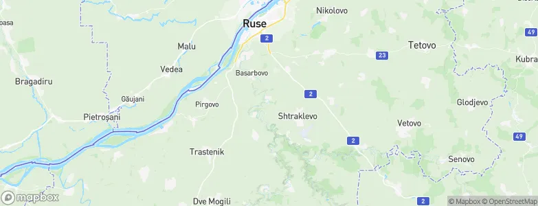 Krasen, Bulgaria Map