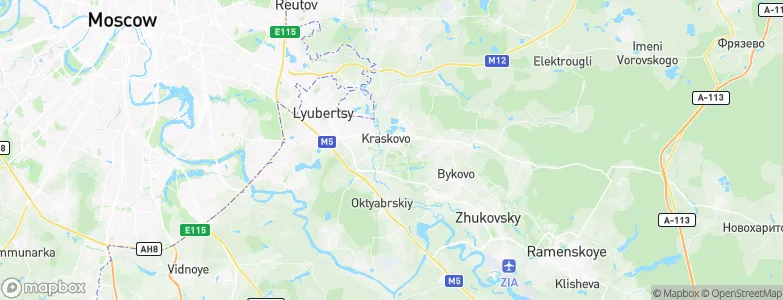 Kraskovo, Russia Map