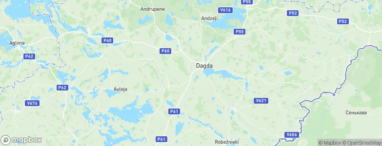 Krāslavas novads, Latvia Map