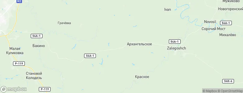 Krasnaya Step', Russia Map