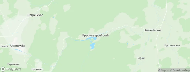 Krasnogvardeyskiy, Russia Map