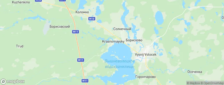 Krasnomayskiy, Russia Map