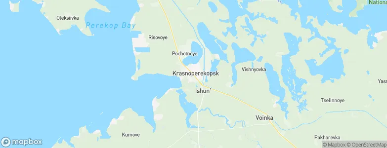Krasnoperekops’k, Ukraine Map