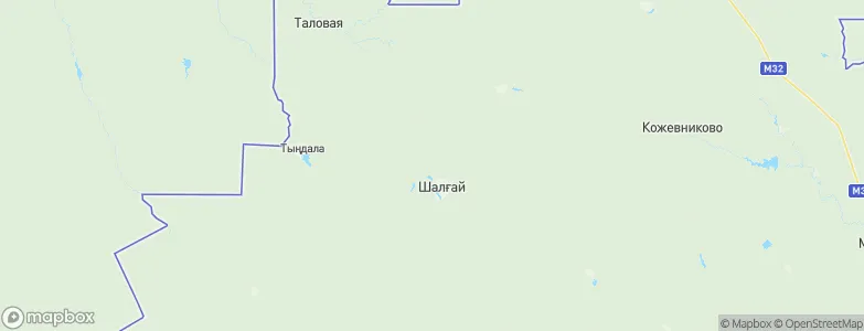Krasnoyanov, Kazakhstan Map