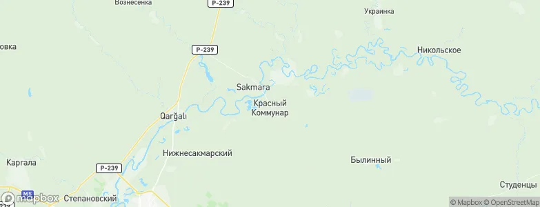 Krasnyy Kommunar, Russia Map