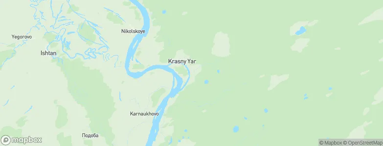 Krasnyy Yar, Russia Map