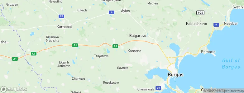 Krastina, Bulgaria Map