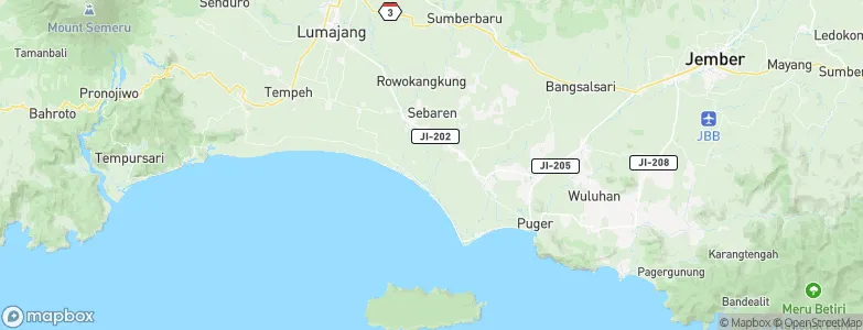 Kraton, Indonesia Map