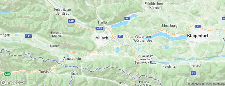 Kratschach, Austria Map