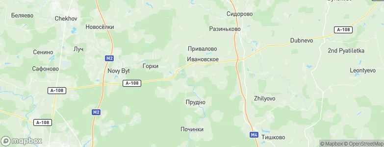 Kravtsovo, Russia Map