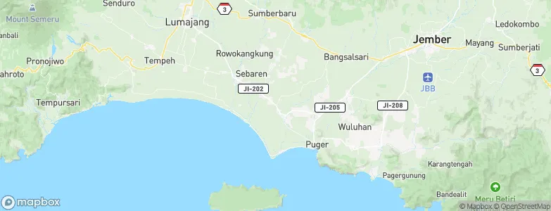 Krebetkrajan, Indonesia Map