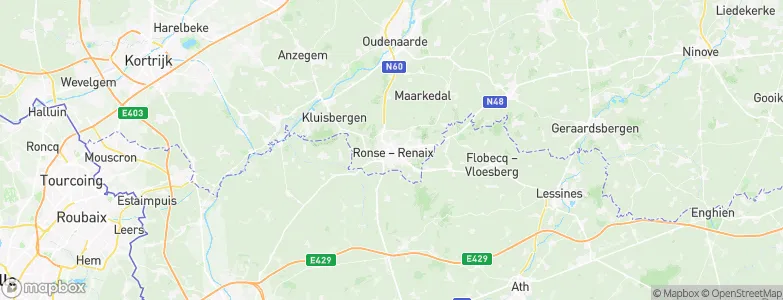 Krekelberg, Belgium Map