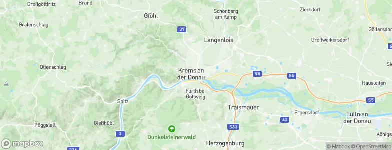 Krems, Austria Map