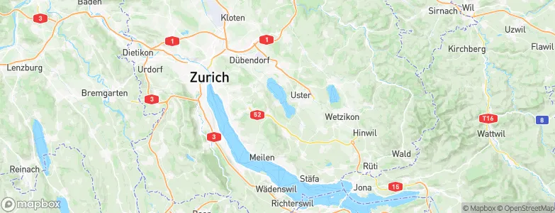 Kreuzbühl, Switzerland Map