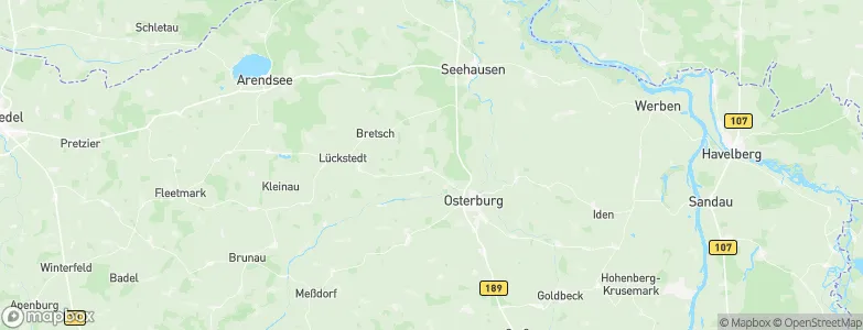 Krevese, Germany Map