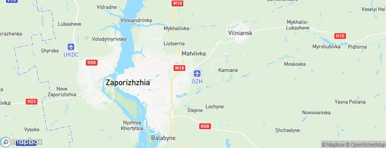 Krinichki, Ukraine Map
