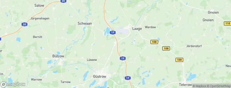 Kritzkow, Germany Map