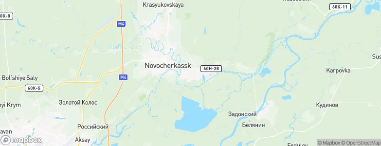 Krivyanskaya, Russia Map