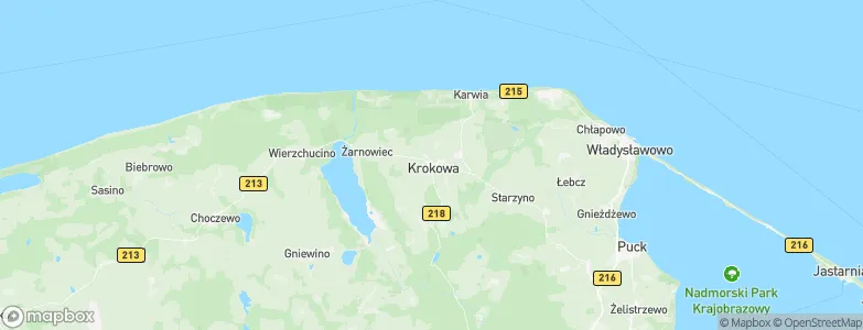 Krokowa, Poland Map