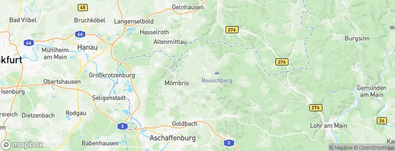 Krombach, Germany Map