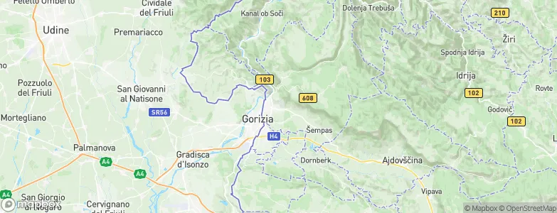 Kromberk, Slovenia Map