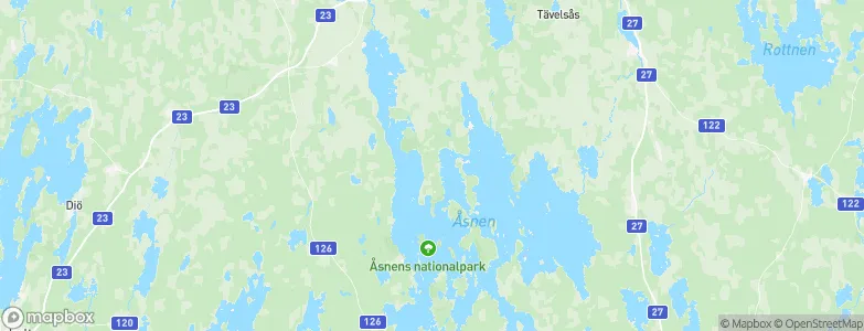 Kronoberg County, Sweden Map
