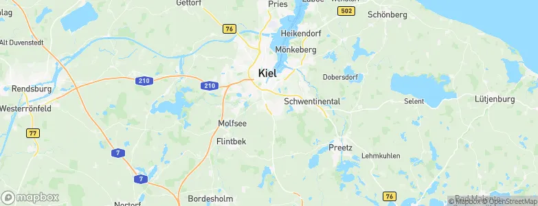 Kronsburg, Germany Map