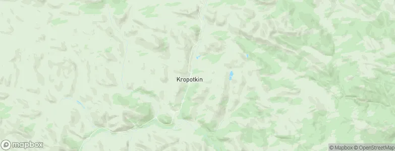 Kropotkin, Russia Map