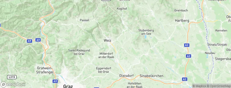 Krottendorf, Austria Map