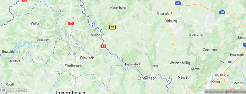 Kruchten, Germany Map