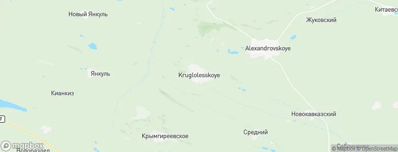 Kruglolesskoye, Russia Map