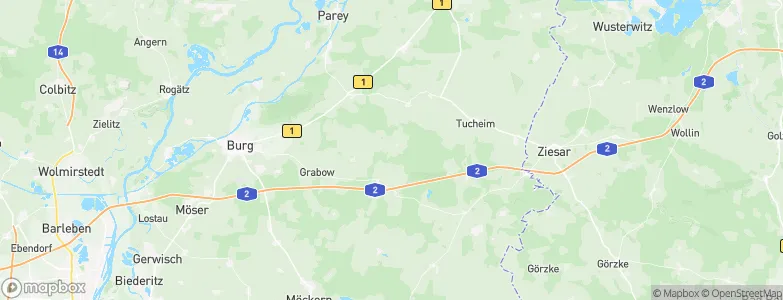 Krüssau, Germany Map
