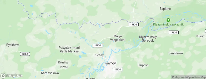 Kryachkovo, Russia Map