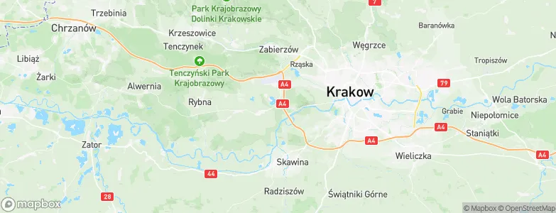 Kryspinów, Poland Map