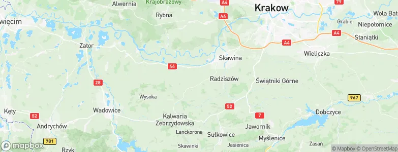 Krzęcin, Poland Map