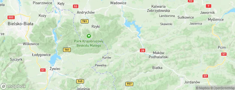 Krzeszów, Poland Map