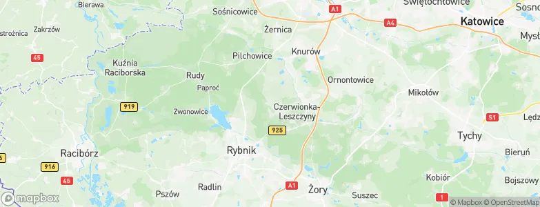 Książenice, Poland Map