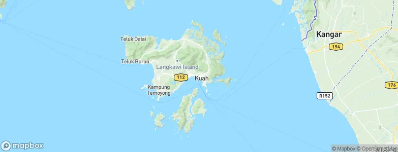 Kuah, Malaysia Map
