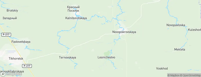 Kubanskiy, Russia Map
