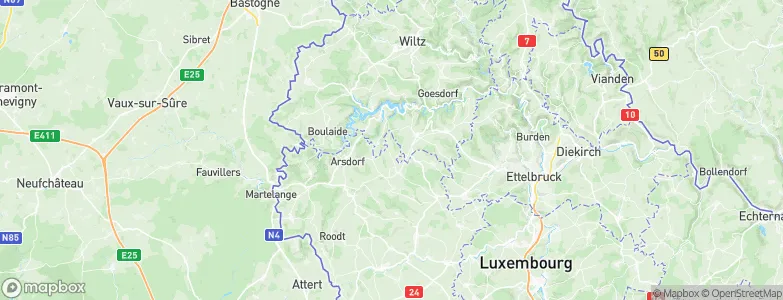 Kuborn, Luxembourg Map