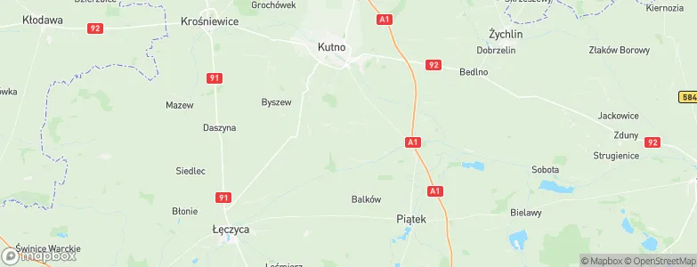 Kuchary, Poland Map