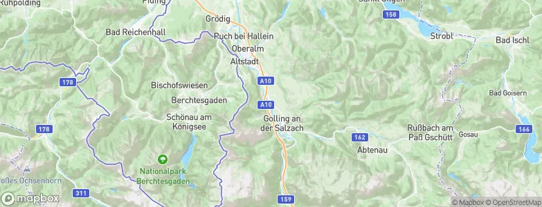 Kuchl, Austria Map