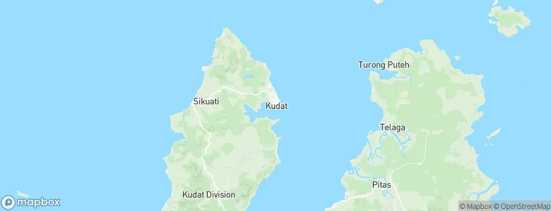 Kudat, Malaysia Map