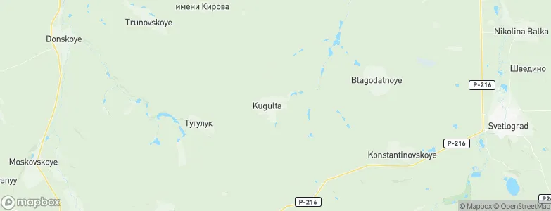 Kugul'ta, Russia Map