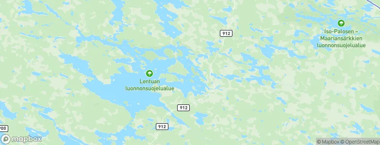 Kuhmo, Finland Map