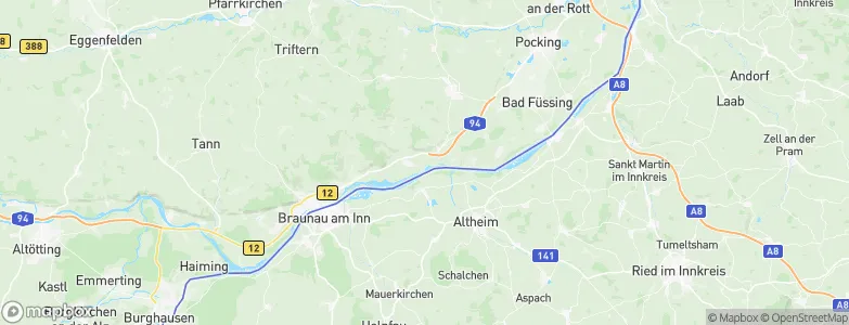 Kühstein, Germany Map