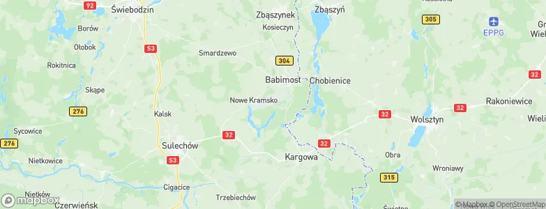 Kuligowo, Poland Map