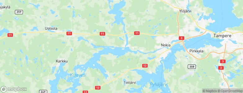 Kulju, Finland Map
