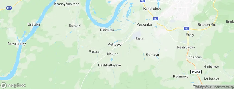 Kultayevo, Russia Map