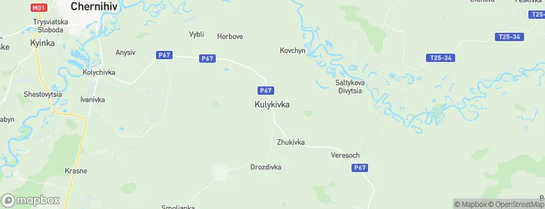 Kulykivka, Ukraine Map